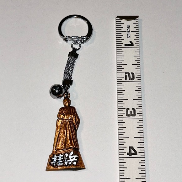 Sakamoto Ryoma Japanese Samurai Memorabilia Keyring Collectible Keychain - Picture 7 of 8